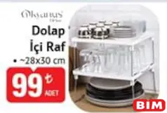 OKYANUS DOLAP İÇİ RAF 28X30 CM OKYANUS DOLAP İÇİ RAF 28X30 CM